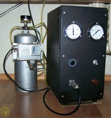 Compressor switch from pneumatic relay